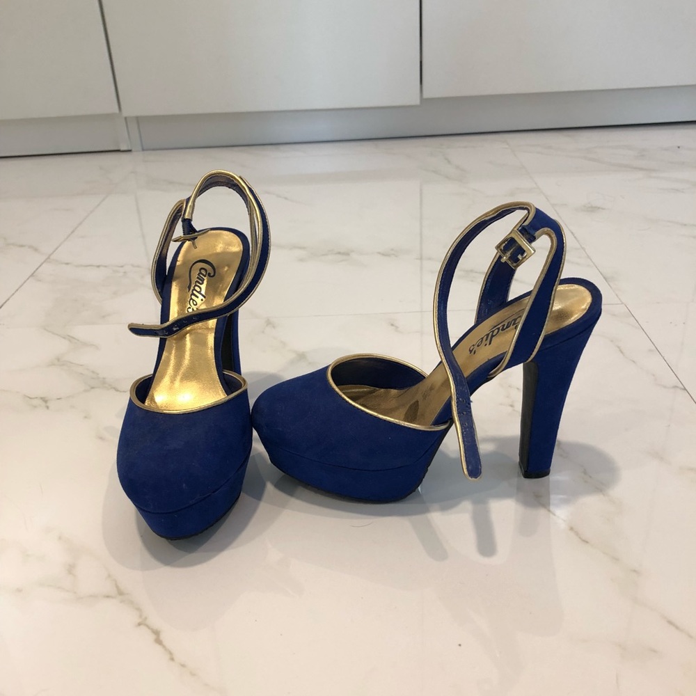 Suede Heels
